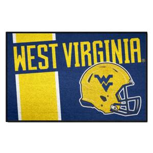NCAA West Virginia University Navy 2 ft. x 3 ft. Area Rug