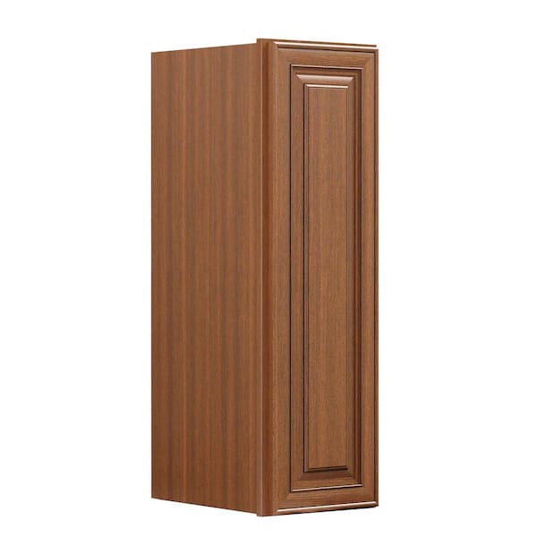 Hausvita 21 in. W x 12 in D x 36 in. H in. Cameo Scotch Plywood Ready to Assemble Kitchen Wall Cabinet with Doors and Shelves
