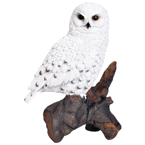 HI-LINE GIFT LTD. Snowy Owl on Stump