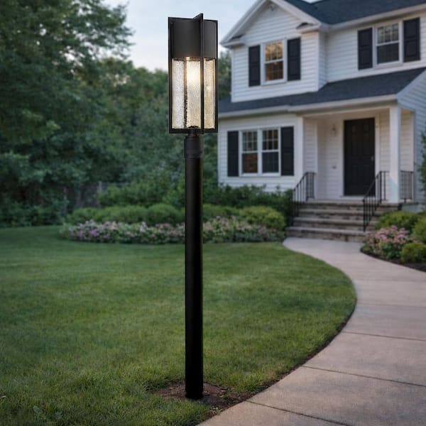 Generation Lighting Urbandale Large 1-Light Textured Black