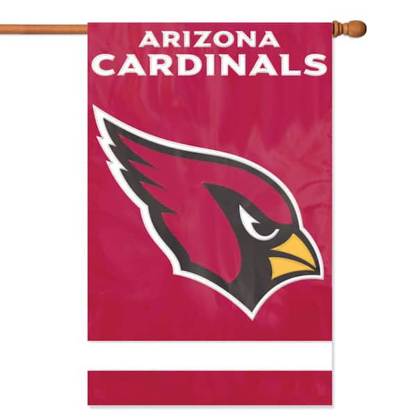 Party Animal Arizona Cardinals Applique Banner Flag