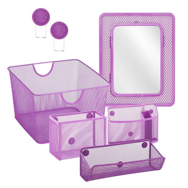 Honey-Can-Do Purple Back to School Kit 6
