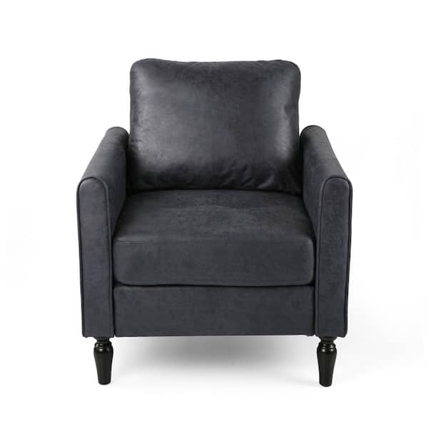 Unbranded Blithewood Navy Blue Upholstered Club Chair
