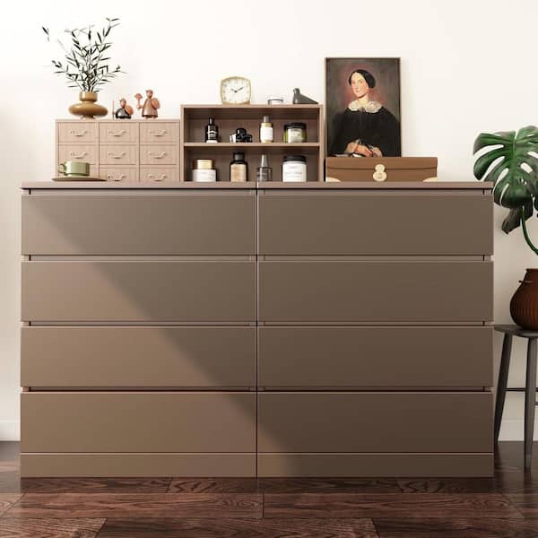 malm dresser brown stained ash veneer TUKTUK Ebbo Leather Vinyl Peel & Stick Wallpaper Roll Self Adhesive Contact Paper Wall & Furniture (Covers 36 Sq. Ft. ） COR-KL059 under $150 Sparkly Black Sequin Bridesmaid Size:38X36