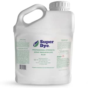Professional strength spray indicator dye to prevent overspray