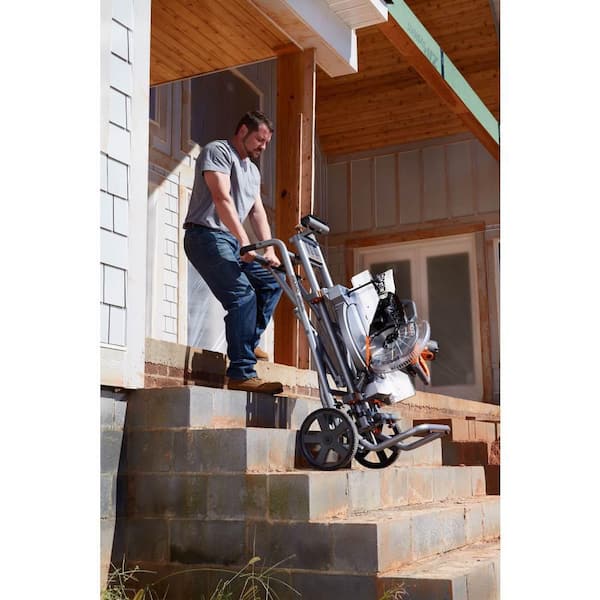 RIDGID 15 Amp Corded 12 in. Dual Bevel Miter Saw with LED RIDGID 15 Amp Corded 12 in. Dual Bevel Miter Saw with LED