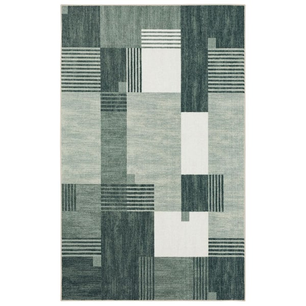 Mohawk Home Alliance Grey 6 ft. x 9 ft. Area Rug