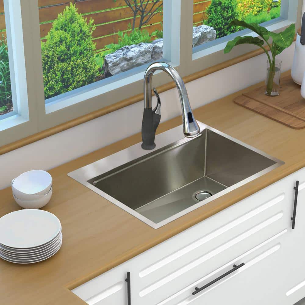 Transolid 30'' Stainless Steel Kitchen Workstation Sink with Accessories