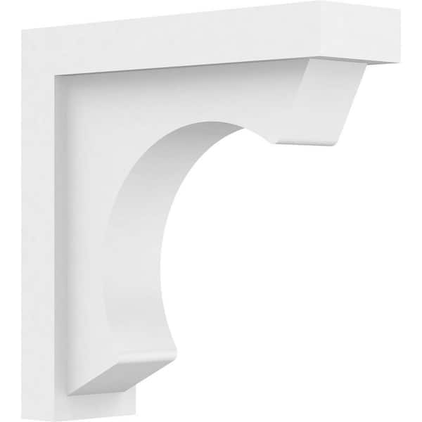 Ekena Millwork Standard Emerson 3.5 in. W x 12 in. H x 12 in. D Signature Urethane Polyurethane Bracket