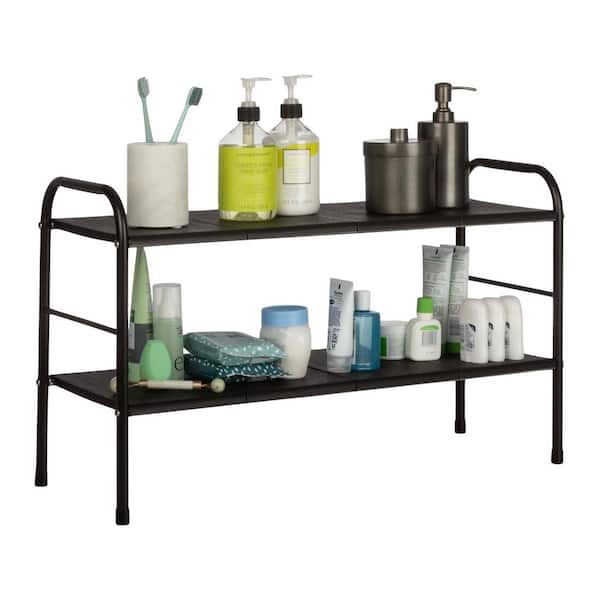 HOME-COMPLETE Durable Under the Sink Storage Black
