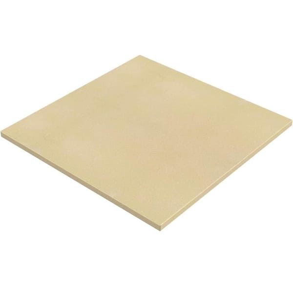 Square Cordierite Ceramic Pizza Stone Beige Finish for Ooni Koda Fyra 12 Uuni Oven Grill with Even Heating