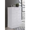 Large 7-Drawer Dresser For Bedroom And Chest Of Drawers With Sturdy Construction Wood Storage Organizer For Closet