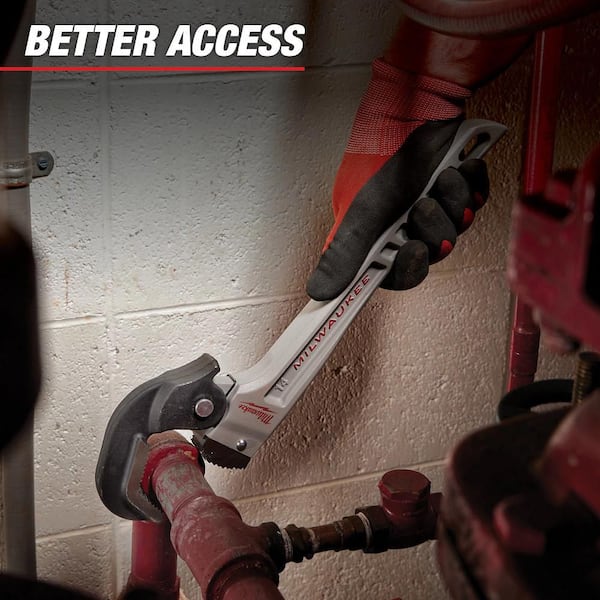 14 in. Self-Adjusting Aluminum Pipe Wrench