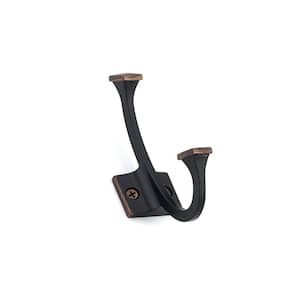 4-3/8 in. (111 mm) Brushed Oil-Rubbed Bronze Transitional Wall Mount Hook