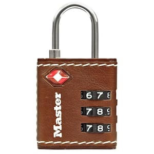TSA-Accepted 1-1/4 in. Set-Your-Own Luggage Combination Padlock