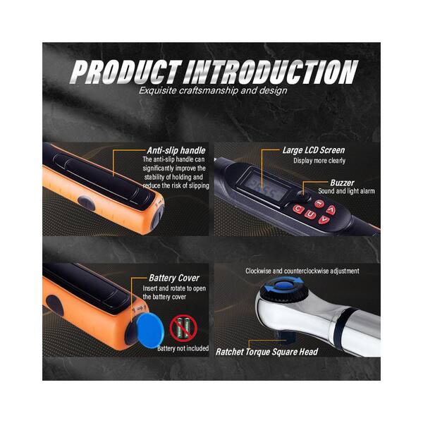 1/2 Drive Digital Torque Wrench Digital Torque Wrench 1/2 Drive ...