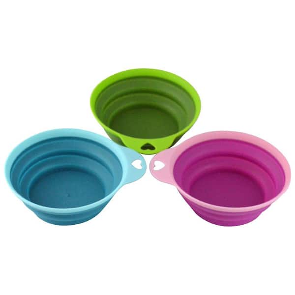 Southern Homewares 3-Piece Collapsible Silicone Serving Bowls
