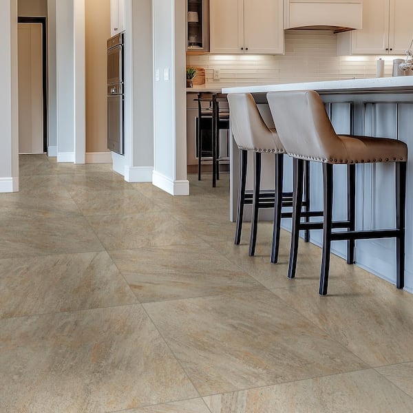 MSI Rusty 24 in. x 24 in. Matte Ceramic Sandstone Look Floor and