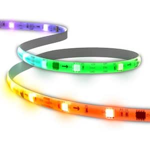 Light Strip Pro 32.8 ft Smart Plug-In Color-Changing LED Strip Light with Multi-Color Segment Control, 16 Million Colors