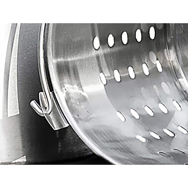 Barton 53 qt. Stainless Steel Stock Pot with Strainer Basket Barton 53 qt. Stainless Steel Stock Pot with Strainer Basket