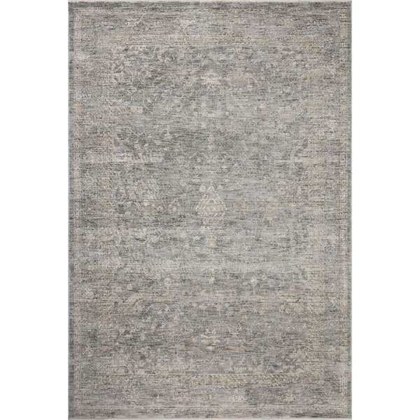 Tabitha Stone / Natural 7 ft. 10 in. x 10 ft. Traditional Area Rug