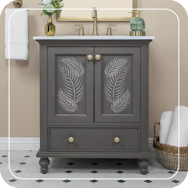 1 qt. #PPU24-02 Berry Brown Interior Chalk Decorative Paint