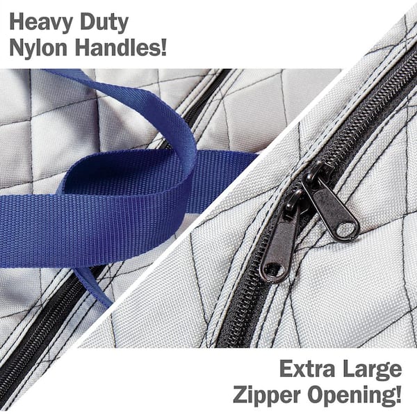 Large, Foldable Zipper Storage Bag, Suitable For Storing Pillows
