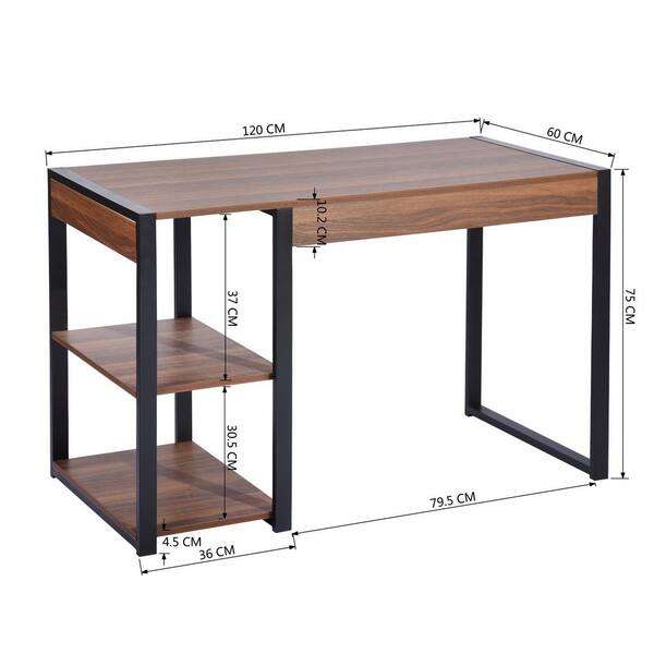 computer table design measurement