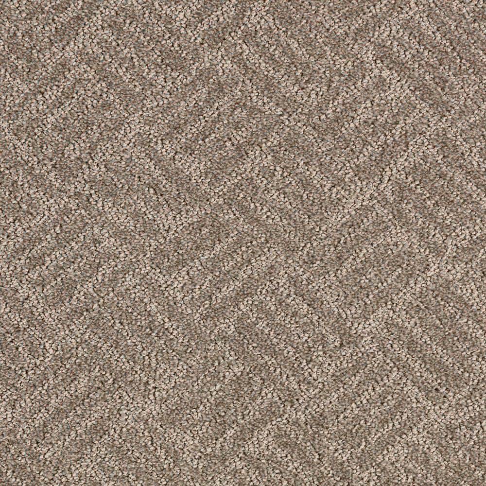 8 in. x 8 in. Pattern Carpet Sample - Embers Aloft -Color Greetings