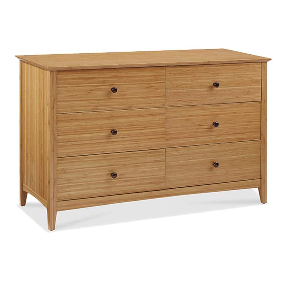 Willow Caramelized 6-Drawer Dresser