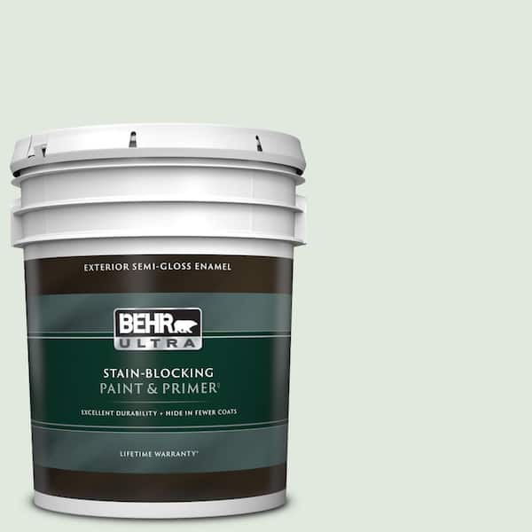 BEHR ULTRA 5 gal. #450E-1 Shimmer Semi-Gloss Enamel Exterior Paint & Primer