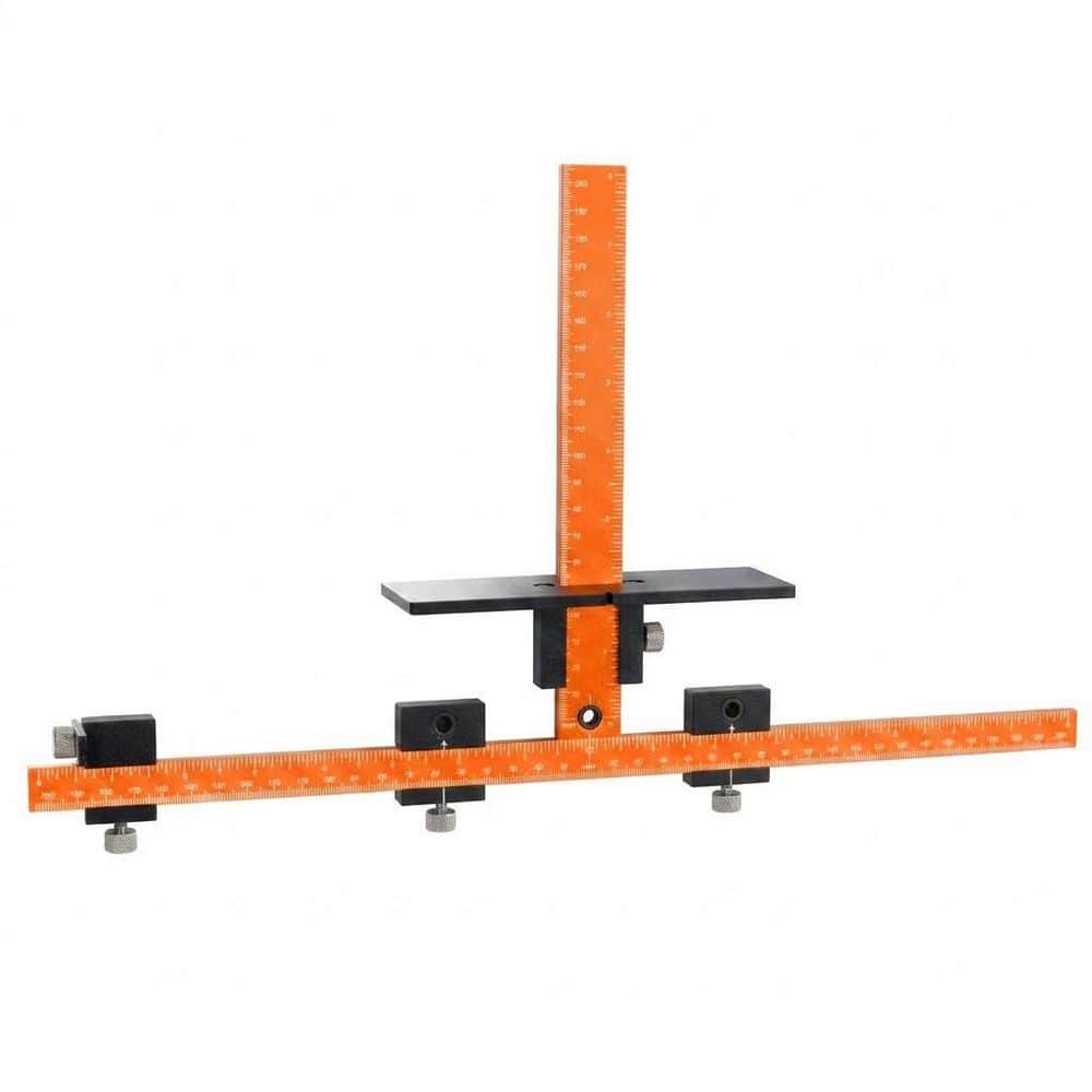 Cabinet Drawer Aluminum Alloy Double Scale Installation Template for Handle and Pull Knob Hole Alignment Jig price history on PriceWatchPro