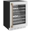 Cafe Smart 24 in. 46-Bottle Wine Beverage Cooler in Matte White CCP06DP4PW2  - The Home Depot