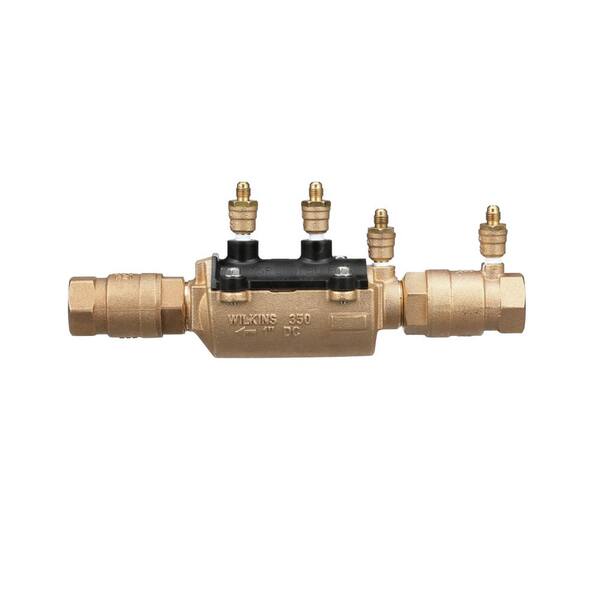 Zurn 1 In Double Check Backflow Preventer 1 350ft The Home Depot Zurn 1 In Double Check Backflow Preventer 1 350ft The Home Depot