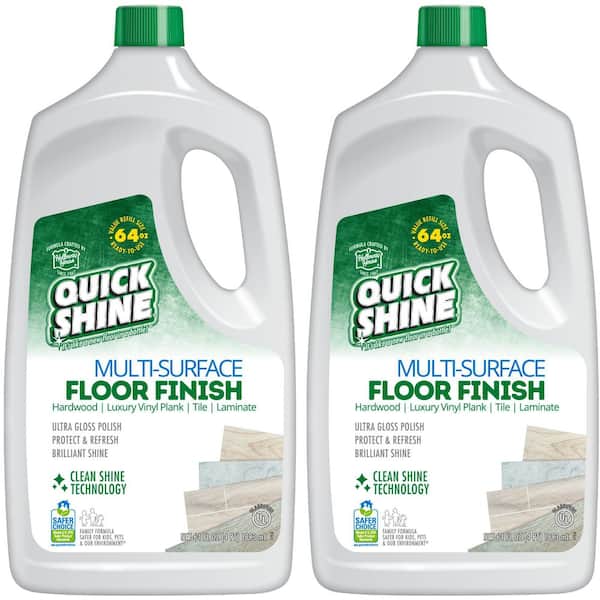 Quick Shine Multi-Surface Floor Cleaner Refill, 64 fl. oz
