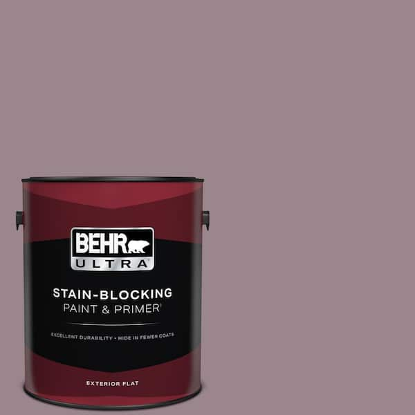 BEHR ULTRA 1 gal. #PPU17-14 Dream Sunset Flat Exterior Paint & Primer