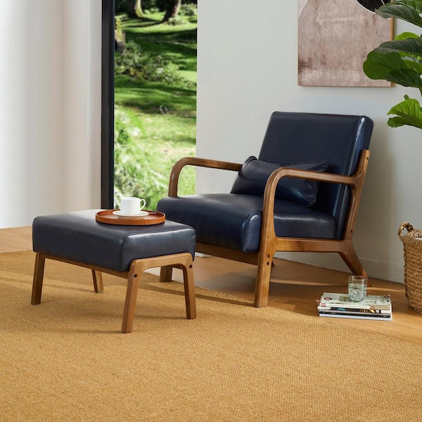 Blue accent stool discount