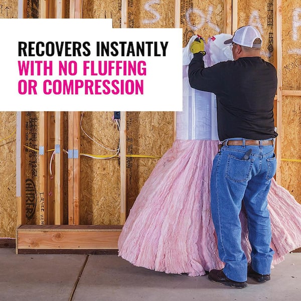 Owens Corning R 13 Kraft Faced Fiberglass Insulation Batt 16 in. x