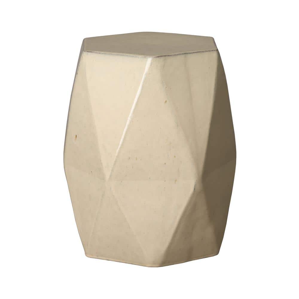 Brilliant Matrix 18 in. H Cream Specialty Ceramic Garden Stool price history on PriceWatchPro