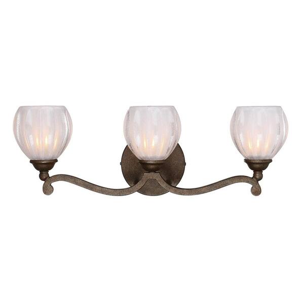 Filament Design 3-Light Galaxy Bronze Bath Light