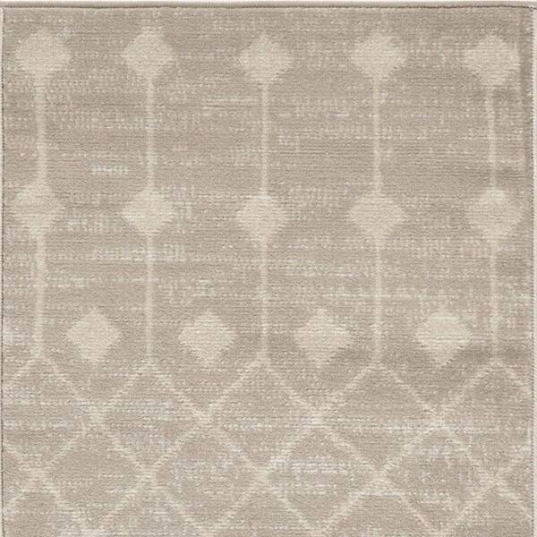 2 X 3 Gray, Dark Gray Oriental Washable Area Rugs Runner Rug