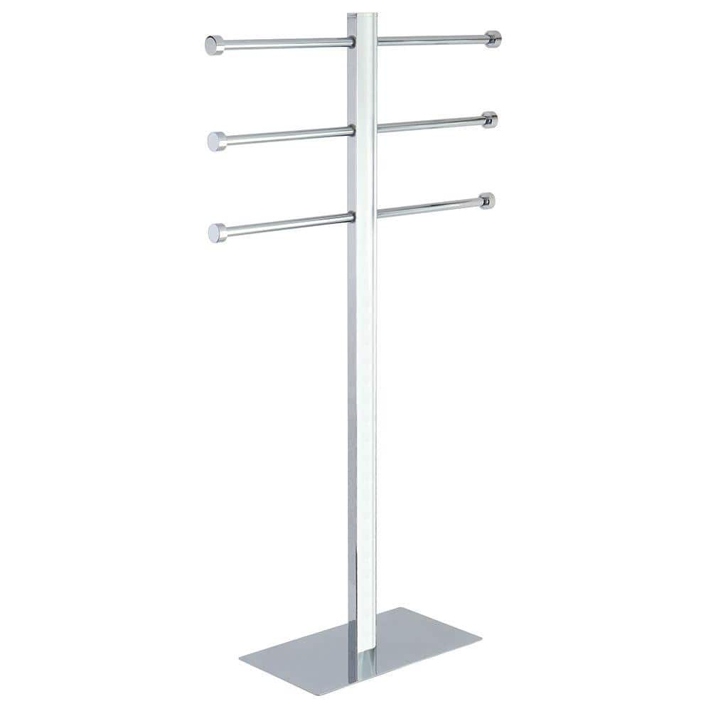 Modern Freestanding Towel Stand in Polished Chrome price history on PriceWatchPro