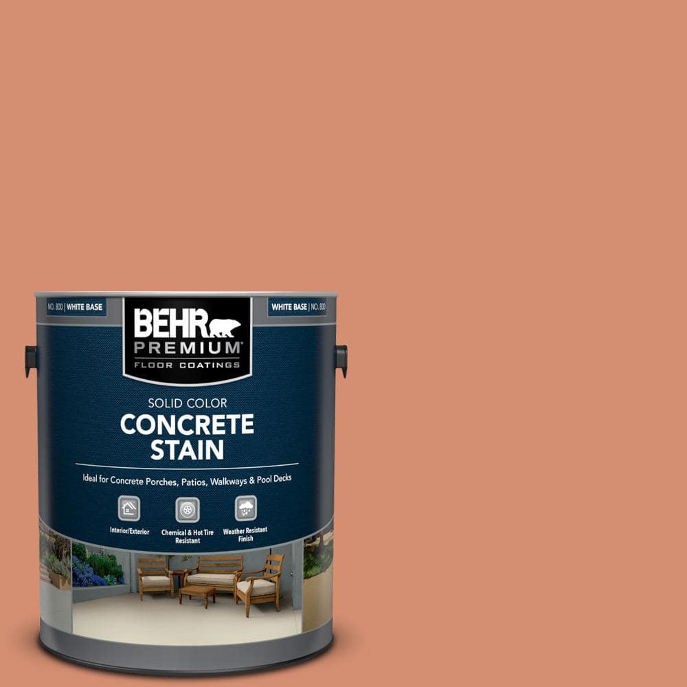 BEHR PREMIUM 1 gal. PFC12 Nuevo Terra Solid Color Flat BEHR PREMIUM 1 gal. PFC12 Nuevo Terra Solid Color Flat