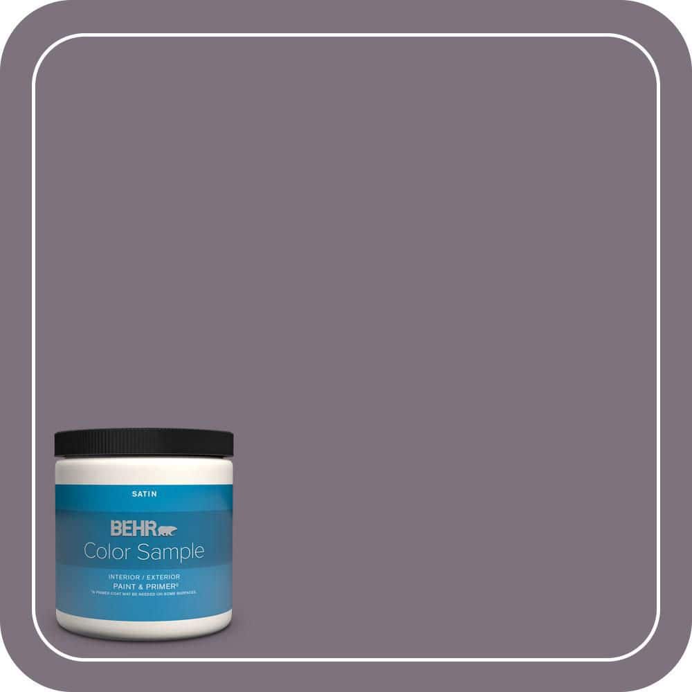 8 oz. #N100-5 Plush Velvet Satin Enamel Interior/Exterior Paint & Primer Color Sample price history on PriceWatchPro