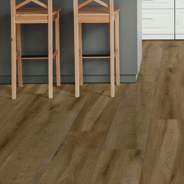 Harmony Haus Pret-a-Pecan 20-MIL x 9 in. W x 60 in. L Click Lock Waterproof Luxury Vinyl Plank (22.65 sq. ft./ctn)
