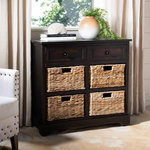 Herman 6-Drawer Brown Chest