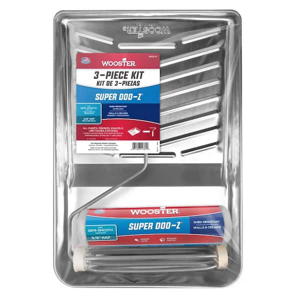 Wooster Super Doo-Z 3-Piece Roller Tray Set