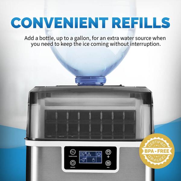 countertop clear ice maker