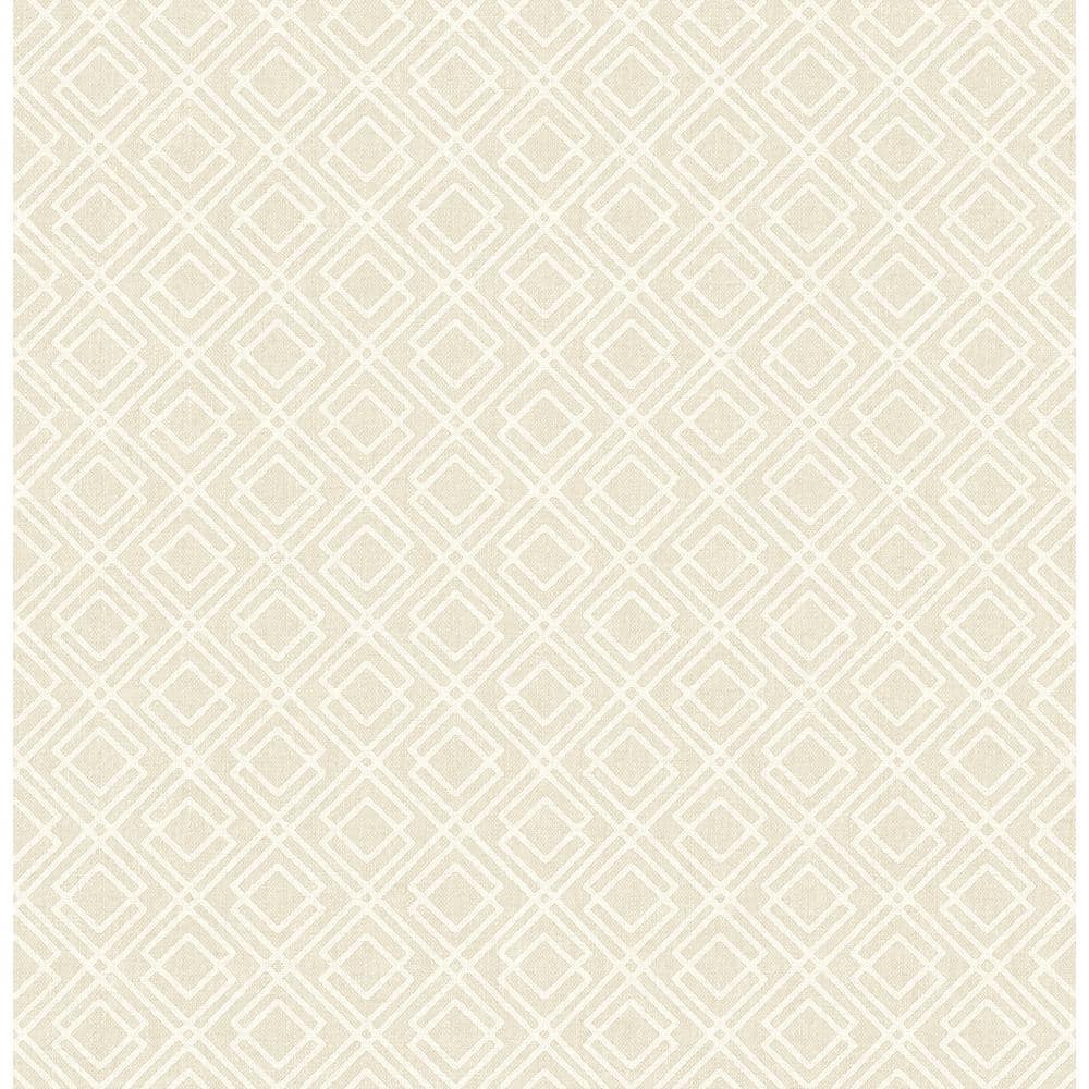 Puck Wheat Geometric Wheat Wallpaper Sample