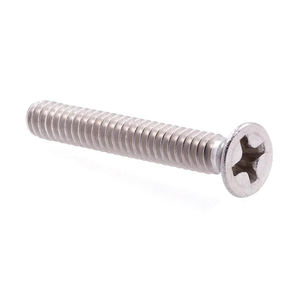 Prime-Line #6-32 x 1 in. Phillips Drive Flat Head Machine Screws (25-Pack)